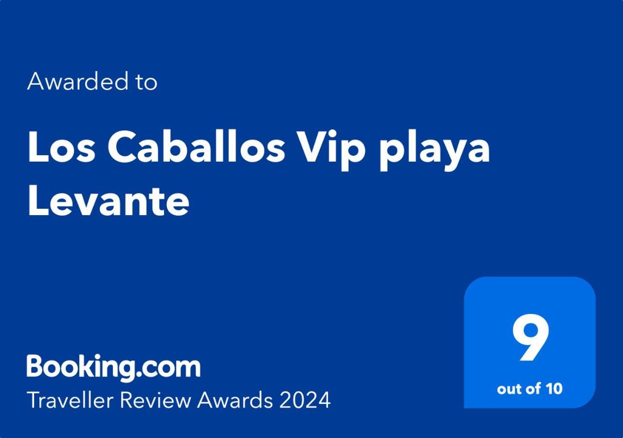 Los Caballos Vip Playa Levante Benidorm Exteriér fotografie